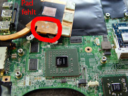 Pad fehlt