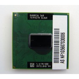 CPU Intel Celeron M 1.4GHz 400MHz 1 MB | SL86K | RH80536 | 360