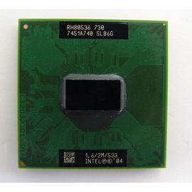 CPU Intel Pentium M 1.6 GHz 533 MHz 2 MB | SL86G | RH80536 | 730