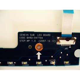 LED Board Platine inkl. Anschlusskabel SAMSUNG R700| BA92-04770A