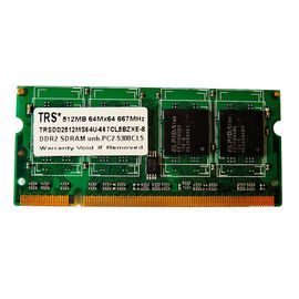Arbeitsspeicher RAM TRS DDR2 | 512MB | 667MHz | PC2-5300-CL5