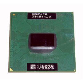 CPU Intel Pentium M 1.733 GHz 533 MHz 2 MB | SL7SA | RH80536 | 740