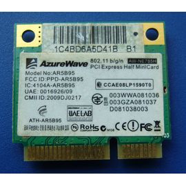 WLAN Karte Mini PCI Express Half Mini 802.11 b/g/n MSI CX620 MS-1688 | AR5B95 | AW-NE785H