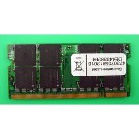 Arbeitsspeicher RAM DDR2 | 1GB | 667MHz | PC5300 CL5 | SSY264M8-J6E