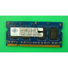 Arbeitsspeicher RAM NANYA NT1GT64UH8D0FN-AD DDR2 | 1GB | 2Rx16 | PC2-6400S-666-13-A2.800