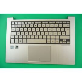 Original ASUS ZenBook UX31E Tastatur inkl. Top Case Deutsch QWERTZ silber | 13GN8N1AM040-1