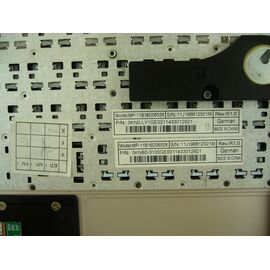 Original ASUS ZenBook UX31E Tastatur inkl. Top Case Deutsch QWERTZ silber | 13GN8N1AM040-1